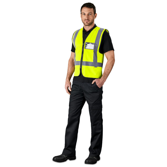 Direction Hi-Viz Reflective Full Zip Vest - Image 13