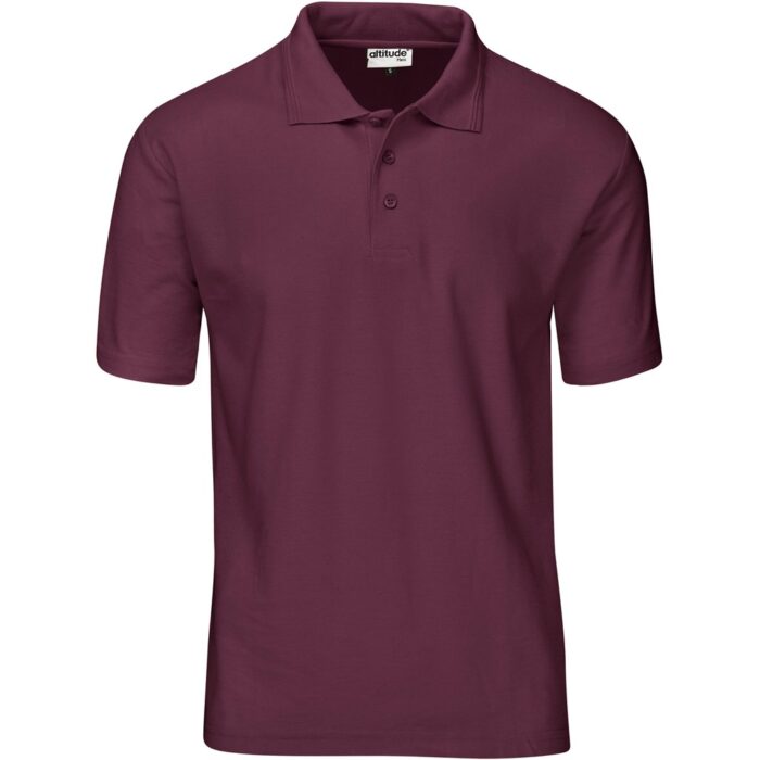 Mens Basic Pique Golf Shirt - Image 5
