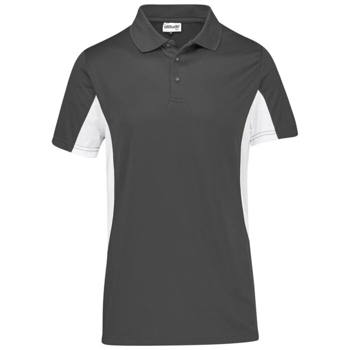 Kids Championship Golf Shirt - Grey - Image 2