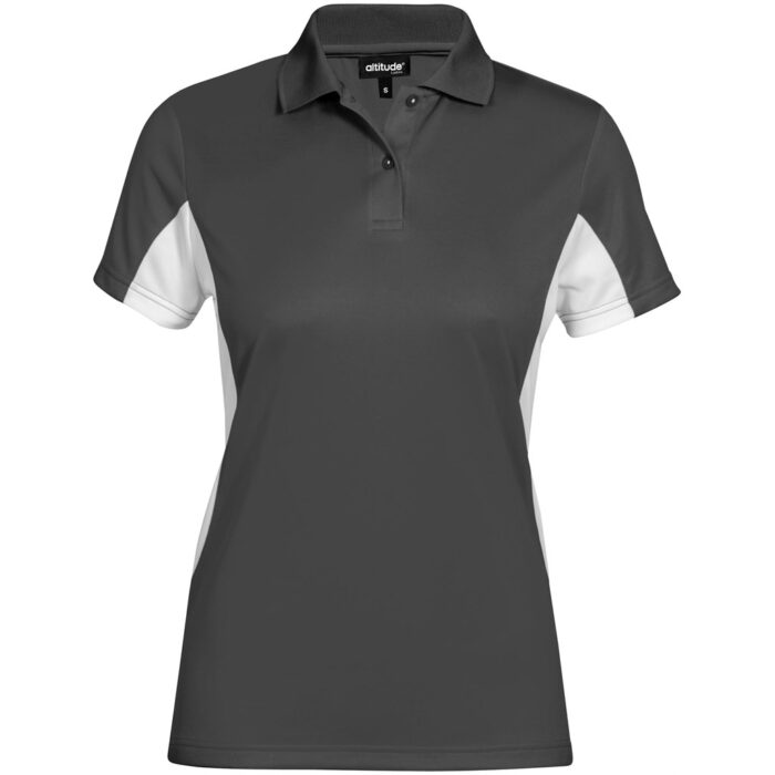 Ladies Championship Golf Shirt - Grey - Image 2