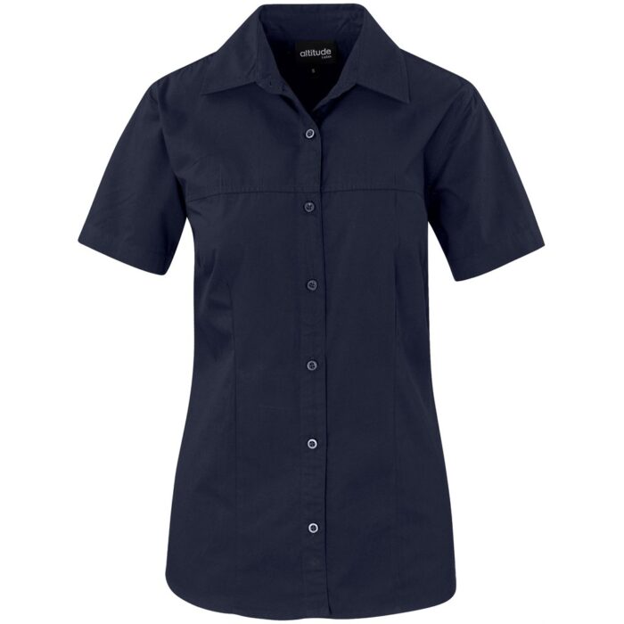 Ladies Short Sleeve Empire Shirt - Image 6