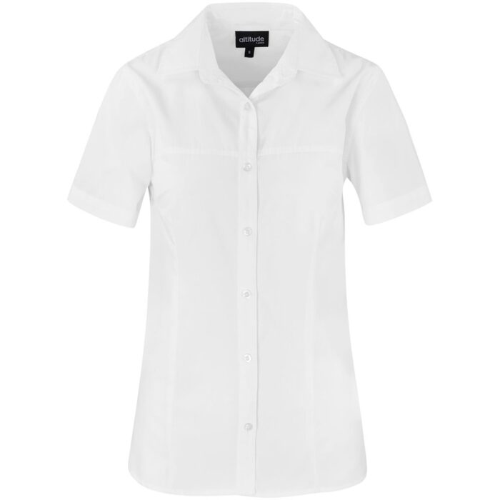 Ladies Short Sleeve Empire Shirt - Image 8