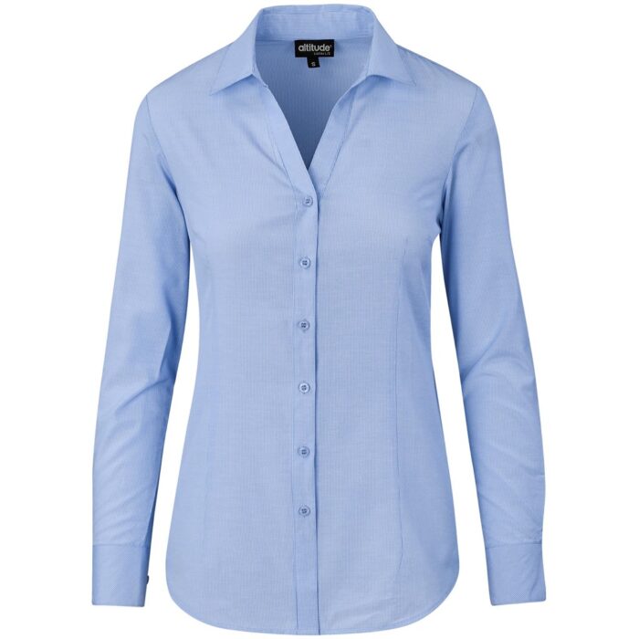 Ladies Long Sleeve Northampton Shirt - Image 3