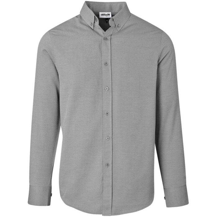 Mens Long Sleeve Nottingham Shirt - Image 4