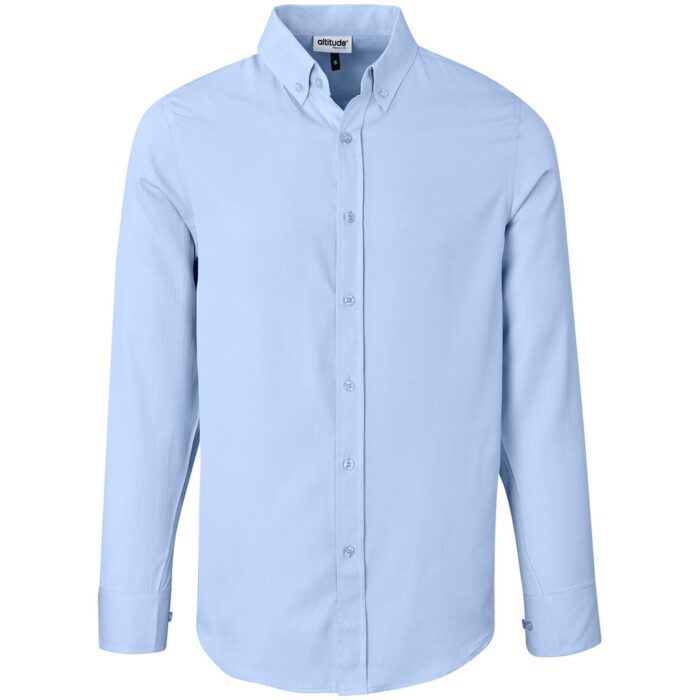 Mens Long Sleeve Nottingham Shirt - Image 2