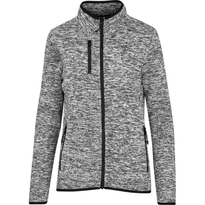 Ladies Paragon Fleece Jacket - Grey - Image 2