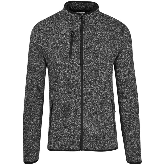 Mens Paragon Fleece Jacket - Charcoal - Image 2