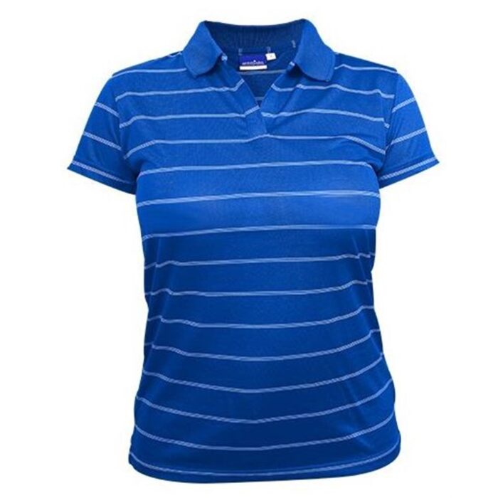 Ladies Rio Golf Shirt - Royal Blue - Image 2