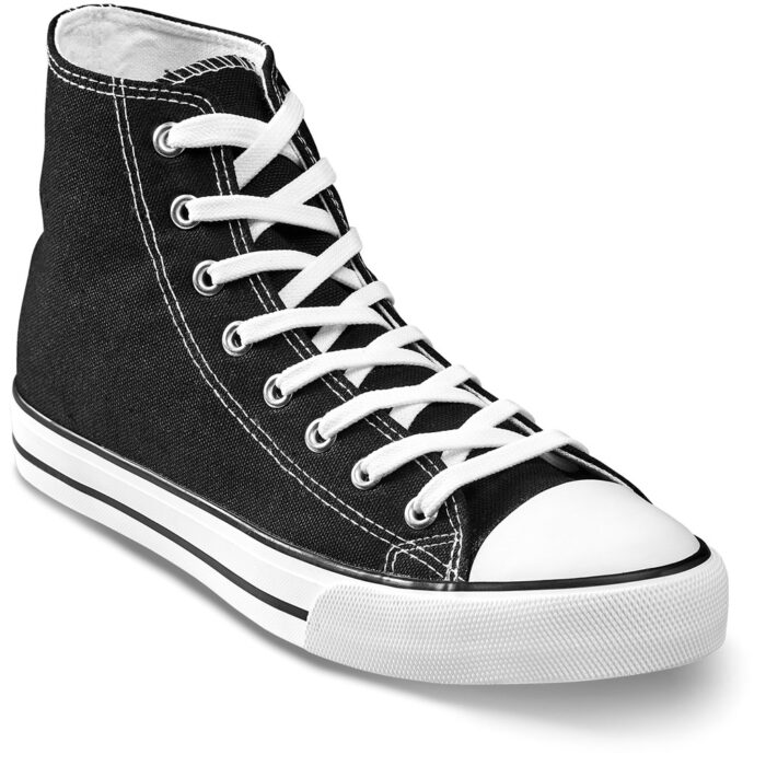 Unisex Retro High Top Canvas Sneaker - Image 6