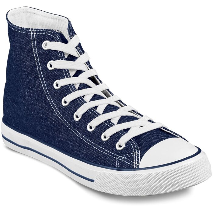 Unisex Retro High Top Canvas Sneaker - Image 7