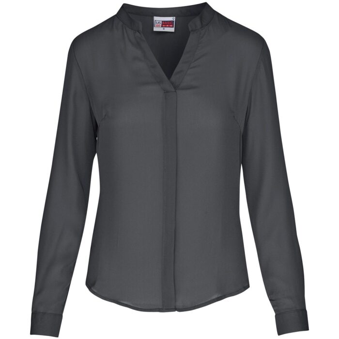 Ladies Long Sleeve Ava Blouse - Image 2