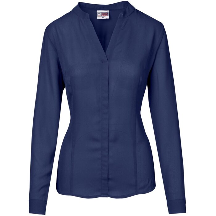 Ladies Long Sleeve Ava Blouse - Image 6