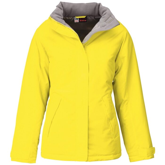 Ladies Hastings Parka - Yellow - Image 2