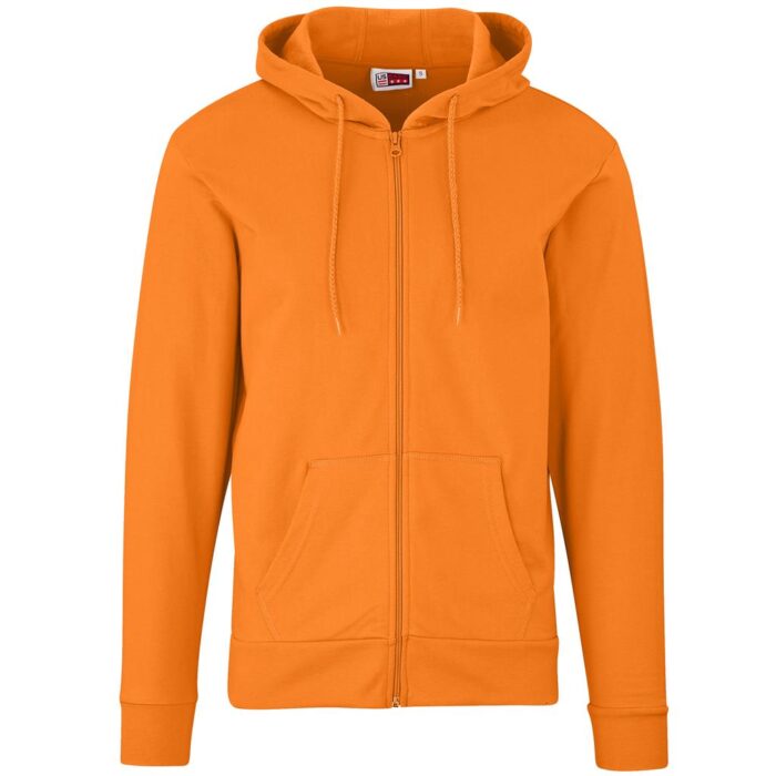 Mens Bravo Hooded Sweater - Orange - Image 2