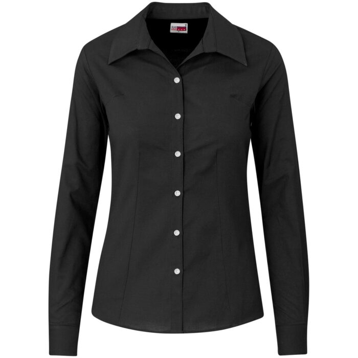 Ladies Long Sleeve Aspen Shirt - Image 5