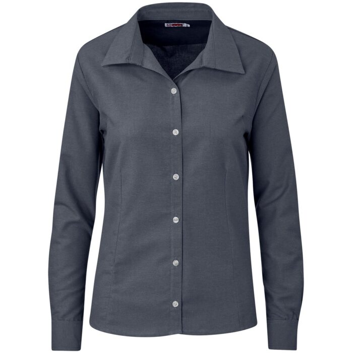 Ladies Long Sleeve Aspen Shirt - Image 7