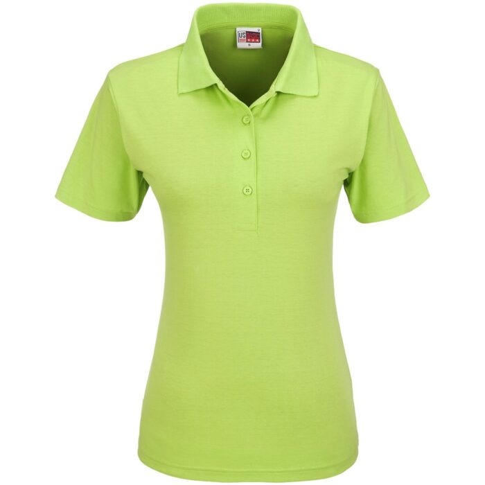 Ladies Cardinal Golf Shirt - Lime - Image 2