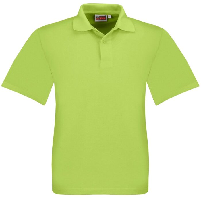 Kids Elemental Golf Shirt - Lime - Image 2