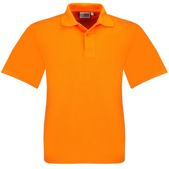 Kids Elemental Golf Shirt - Orange - Image 2
