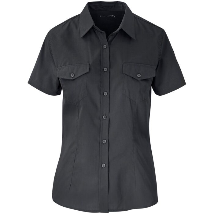 Ladies Short Sleeve Kensington Shirt - Image 7
