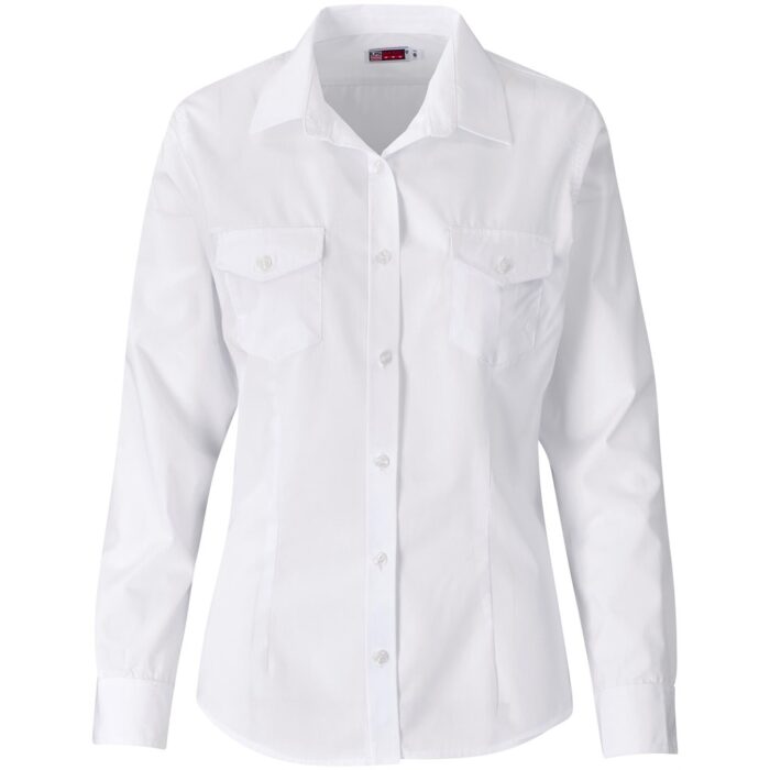 Ladies Long Sleeve Kensington Shirt - Image 10