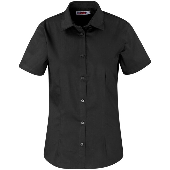 Ladies Short Sleeve Milano Shirt - Image 3