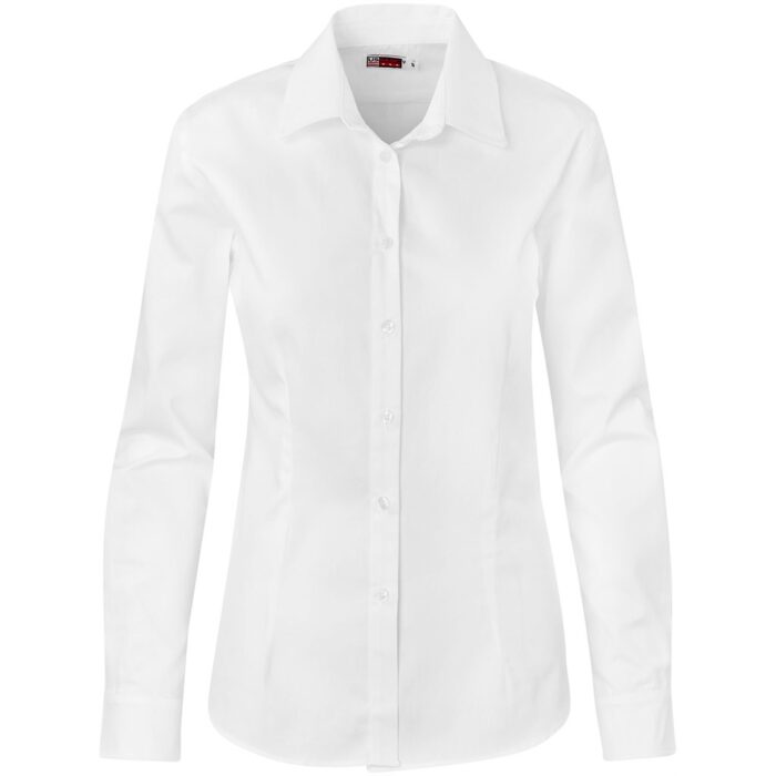 Ladies Long Sleeve Milano Shirt - Image 4