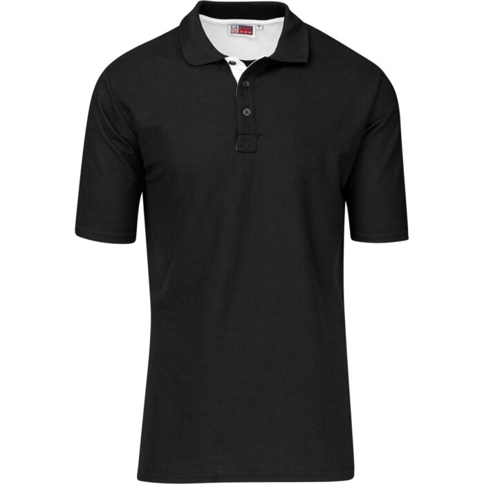 Mens Solo Golf Shirt - White - Image 2