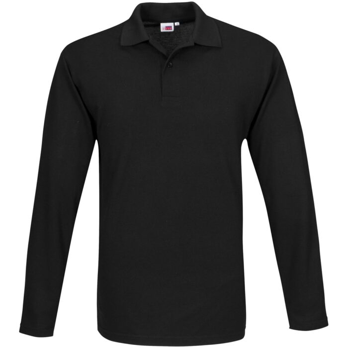 Mens Long Sleeve Elemental Golf Shirt - Image 2