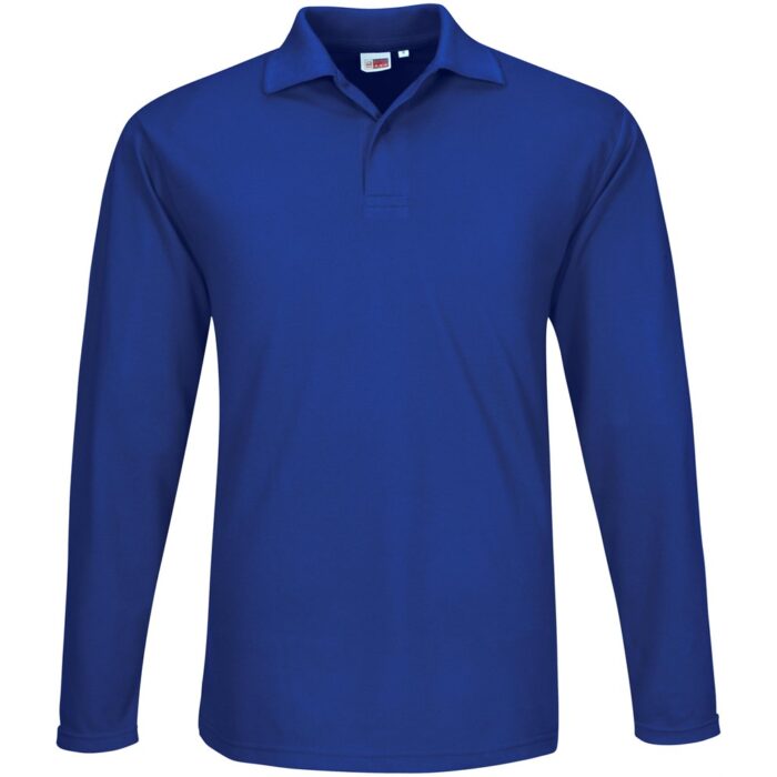 Mens Long Sleeve Elemental Golf Shirt - Image 3