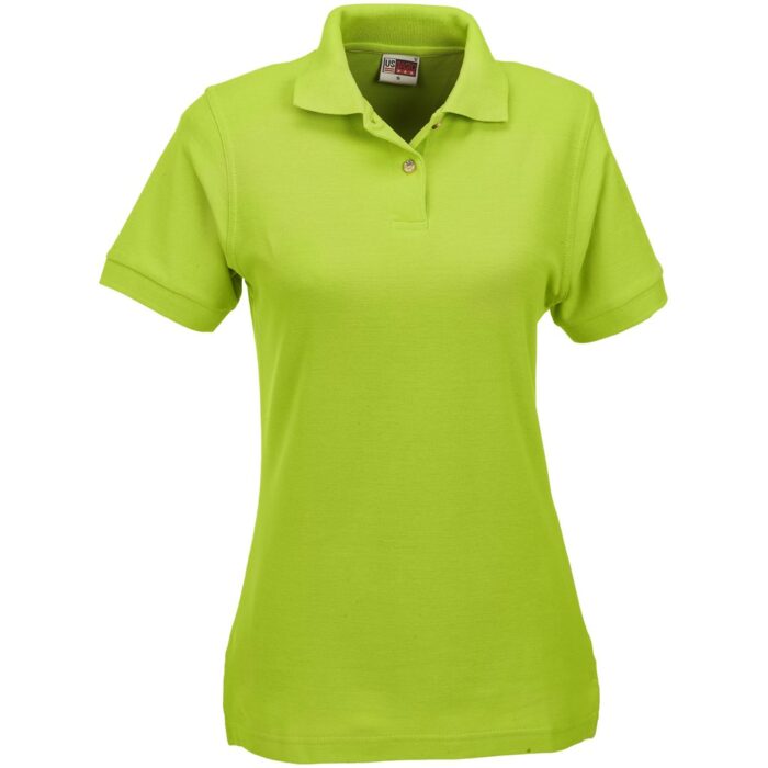 Ladies Boston Golf Shirt - Green - Image 2
