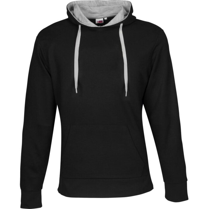 Mens Solo Hooded Sweater - Grey - Image 2