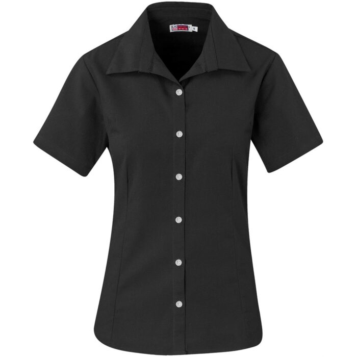 Ladies Short Sleeve Aspen Shirt - Image 5