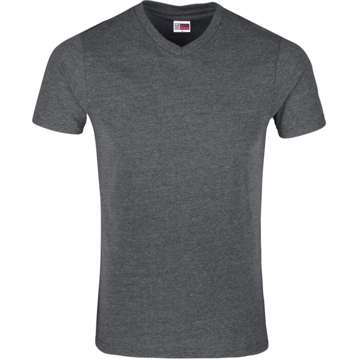 Mens Michigan Melange V-Neck T-Shirt - Image 5
