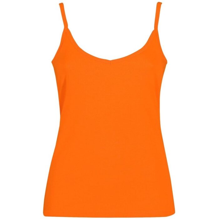 Ladies Lanai Spaghetti Top - Orange - Image 2