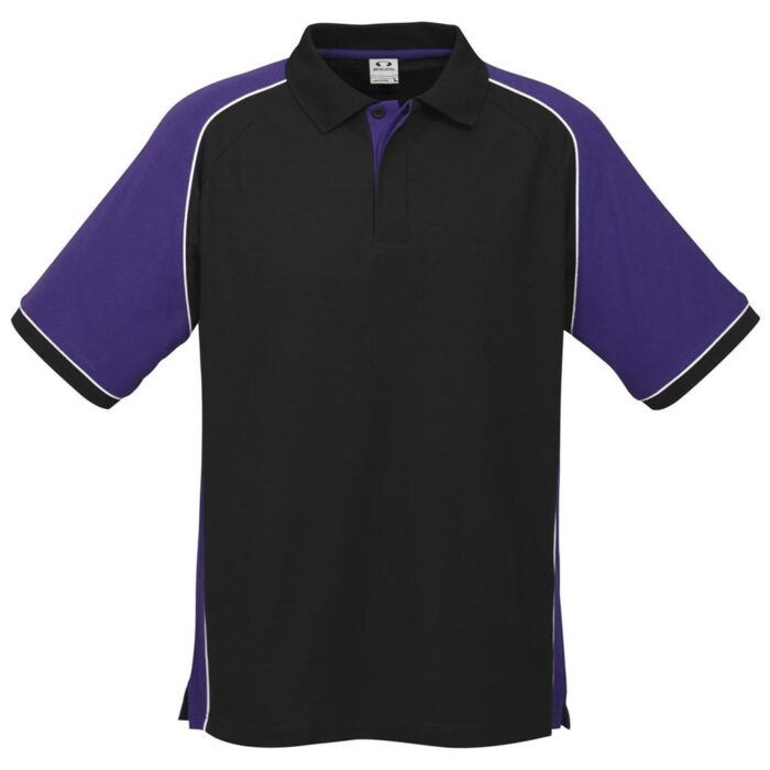 Mens Nitro Golf Shirt - Purple - Image 2