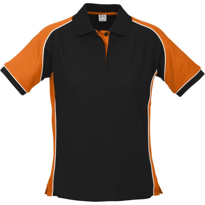 Ladies Nitro Golf Shirt - Orange - Image 2