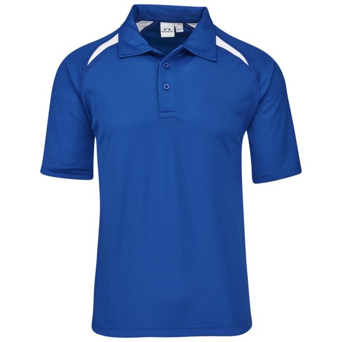 Kids Splice Golf Shirt - Royal Blue - Image 2