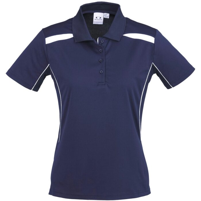 Ladies United Golf Shirt - Navy - Image 2