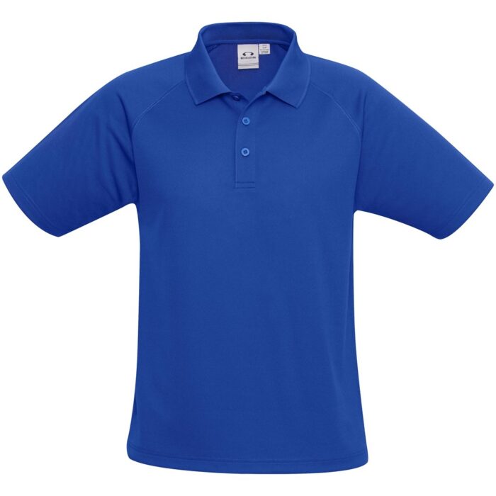 Kids Sprint Golf Shirt - Blue - Image 2