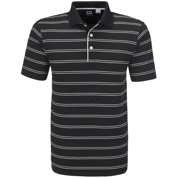Mens Hawthorne Golf Shirt - Black - Image 2