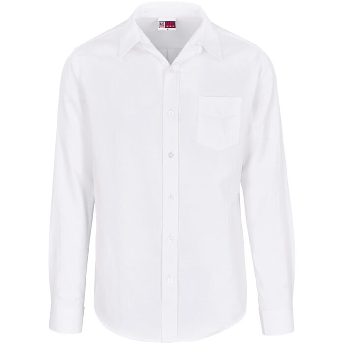 Mens Long Sleeve Oxford Shirt - Image 6