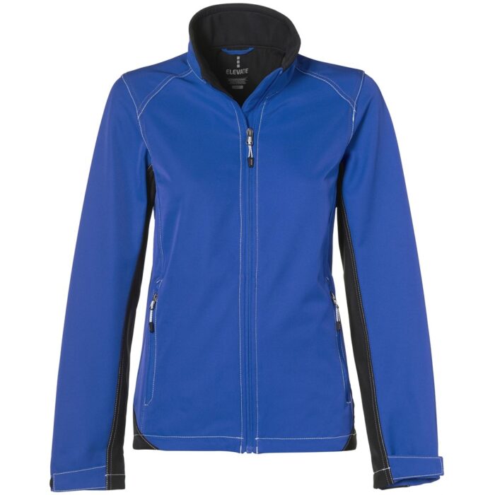 Ladies Iberico Softshell Jacket - Blue - Image 2