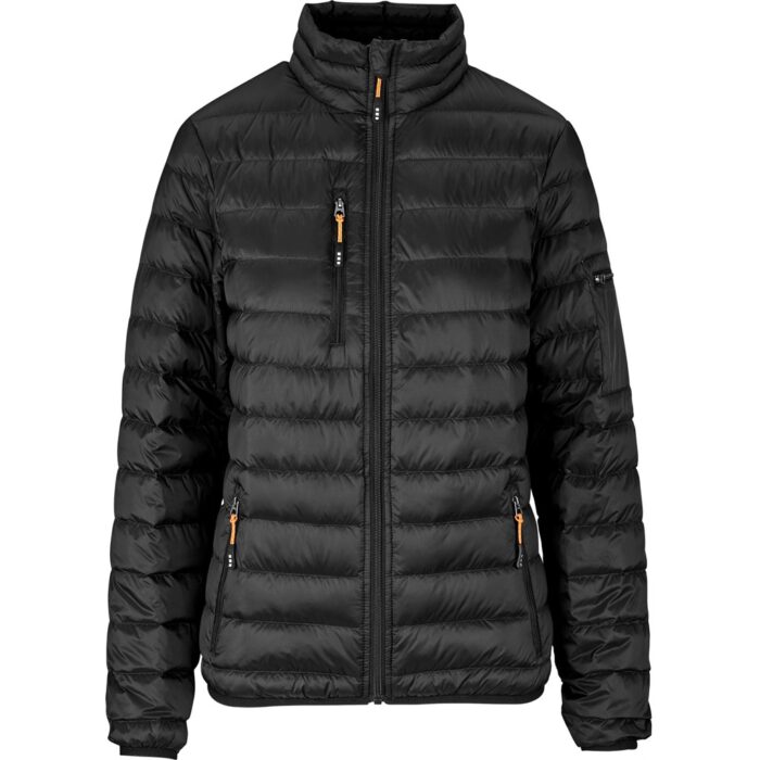 Ladies Scotia Light Down Jacket - Black - Image 2
