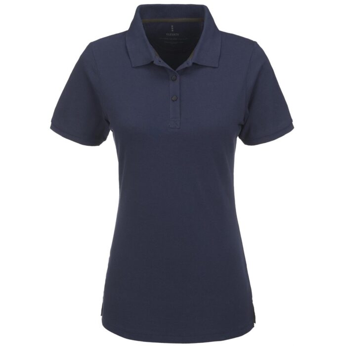 Ladies Calgary Golf Shirt - Navy - Image 2
