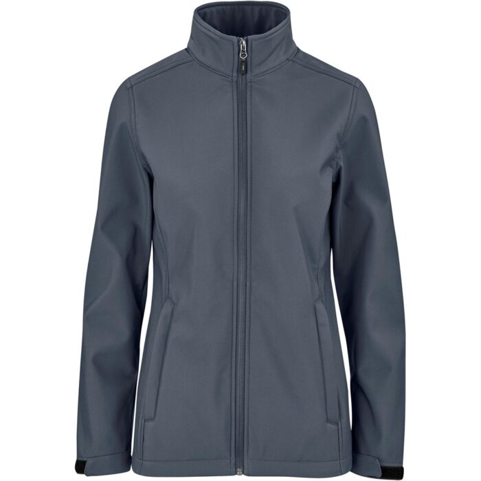 Ladies Maxson Softshell Jacket - Grey - Image 2