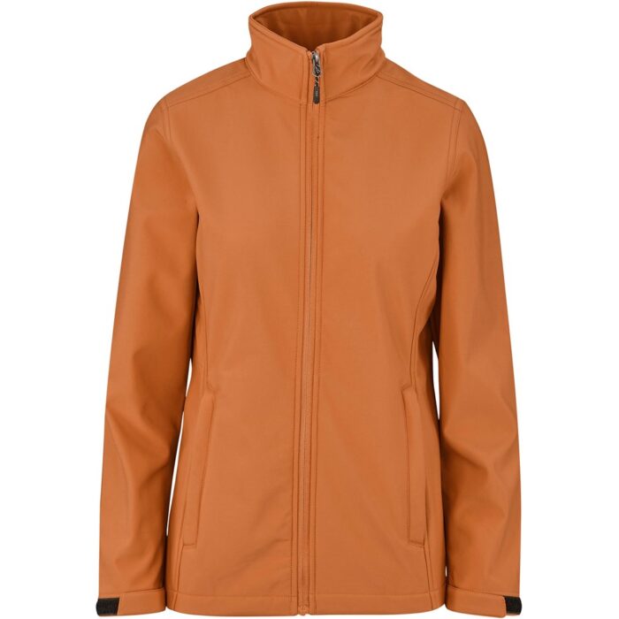 Ladies Maxson Softshell Jacket - Orange - Image 2