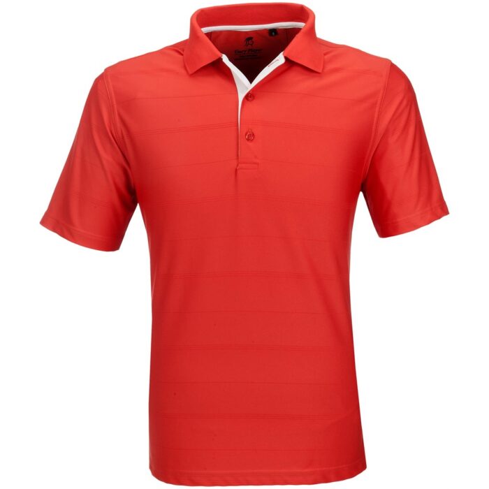 Mens Admiral Golf Shirt - Red - Image 2