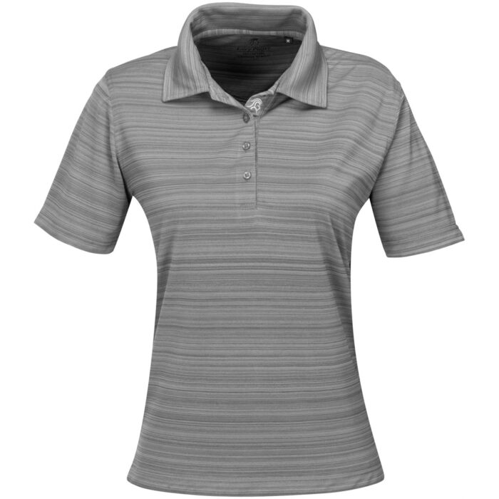 Ladies Astoria Golf Shirt - Grey - Image 2