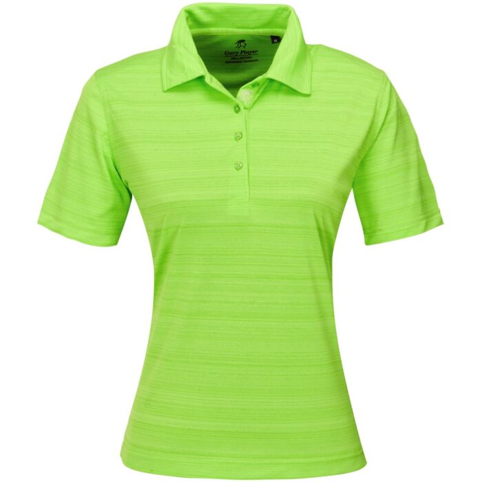 Ladies Astoria Golf Shirt - Lime - Image 2